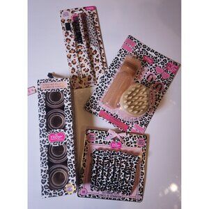Leopard Print Hair Styling & Scalp Care Bundle The Vintage Cosmetic Company